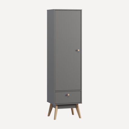 Распашной шкаф Торвалль-1.2 Grey