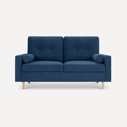 Диван прямой Динс Мини Velvet Navy Blue