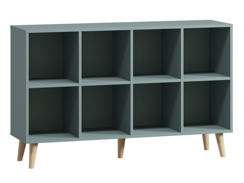 Стеллаж Талдом 129x80 Серо-зеленый