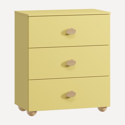 Комод детский Тесси-1 Mustard