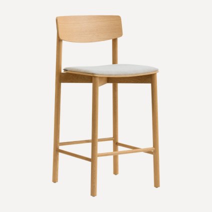 Стул полубарный Келтон Textile Beige