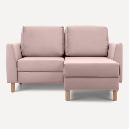 Диван угловой Ройн Мини Velvet Pink