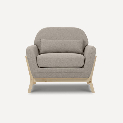 Кресло Эннис Textile Cream