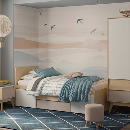 Модульная детская Лесли 4 Латте