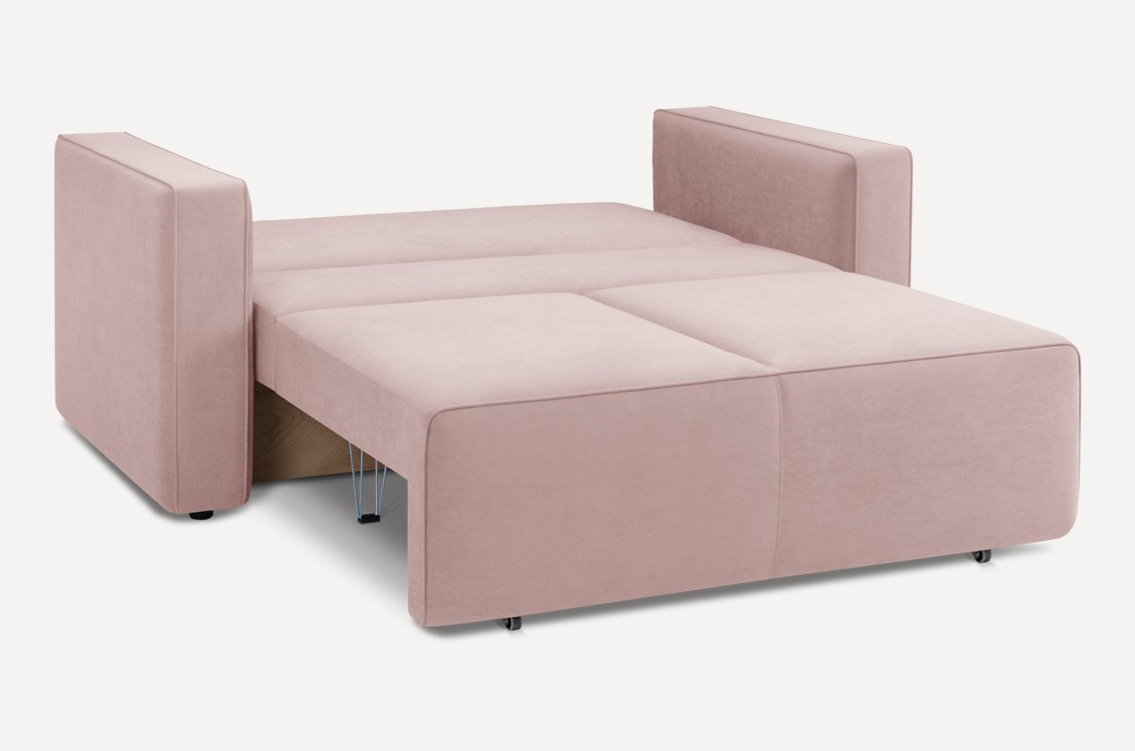 Диван прямой Аронт Мини Velvet Pink - фото 2