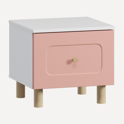 Тумба прикроватная Велди-1 Rose