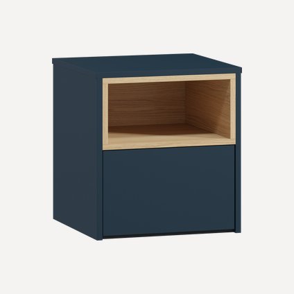 Тумба прикроватная Висмар-1.1 Dark Blue