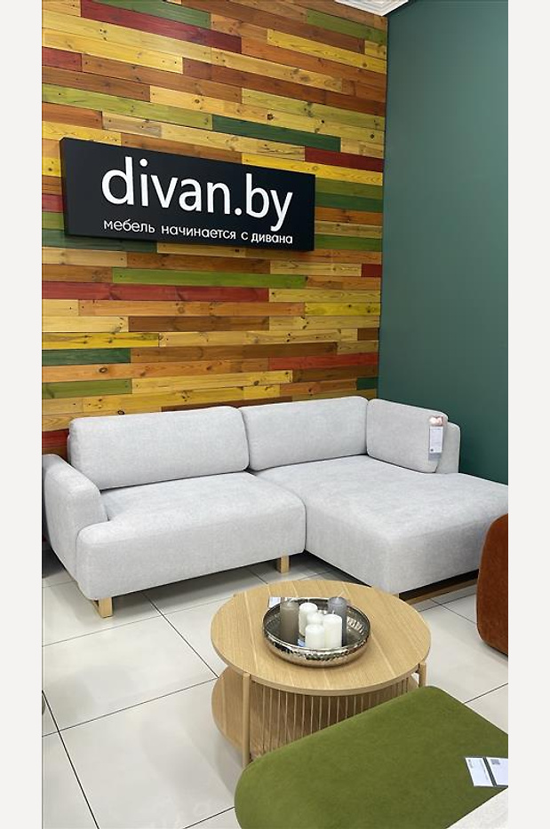 Диван угловой Онте Bucle Silver - фото 4 Диван угловой Онте Bucle Silver - фото 4