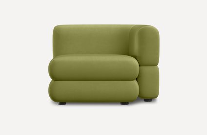 Кресло Brera-10 Velour Olive
