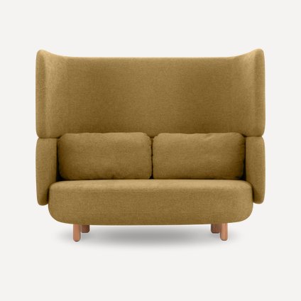 Диван прямой Тут Рядом Космос Желтый