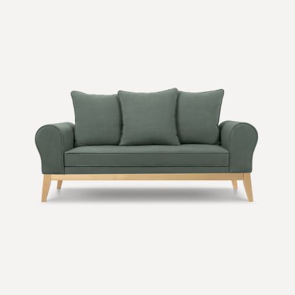 Диван прямой Коро Velvet Olive