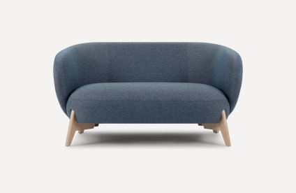 Диван прямой Тилар Textile Blue