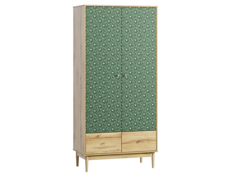 Распашной шкаф Тайрон 2-95x200 Атом