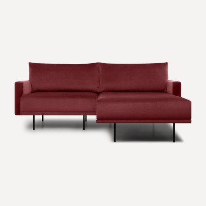 Диван угловой Мисл-1 Barhat Marsala