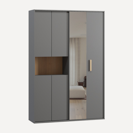 Шкаф-купе Бладвен-140-210 Grey Oak