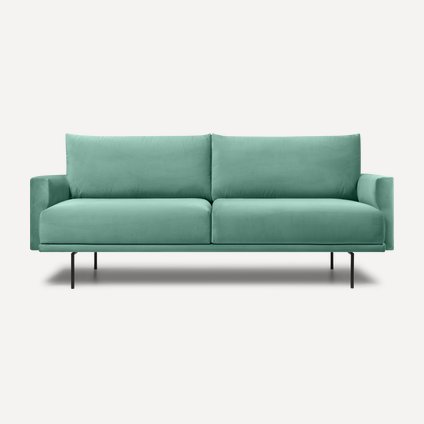 Диван прямой Мисл Barhat Mint