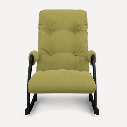 Кресло-качалка Прага Velvet Green