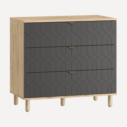 Комод Теджонс-3 Deco Grafit