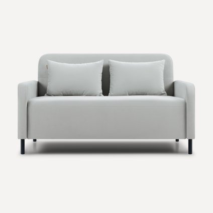 Диван прямой Филс-Мини 120 Velvet Silver