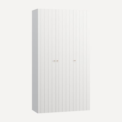 Распашной шкаф Моррис-3.1 Milk