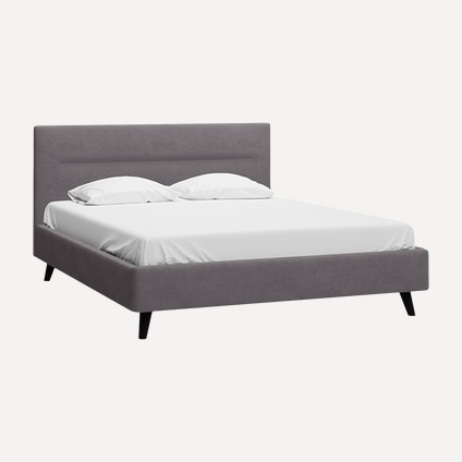 Кровать Пайл 140 Velvet Grey