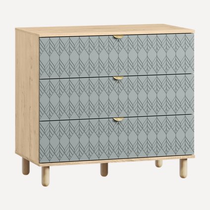 Комод Теджонс-3 Leaf Mentol