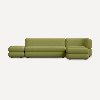 Диван модульный Brera-6 Velour Olive