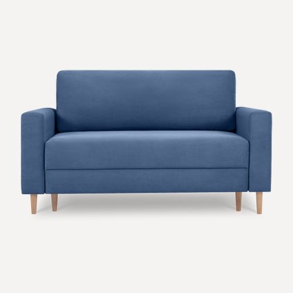 Диван прямой Инес Vertical Blue