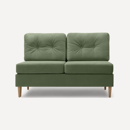 Диван прямой Динс-1 Velvet Olive