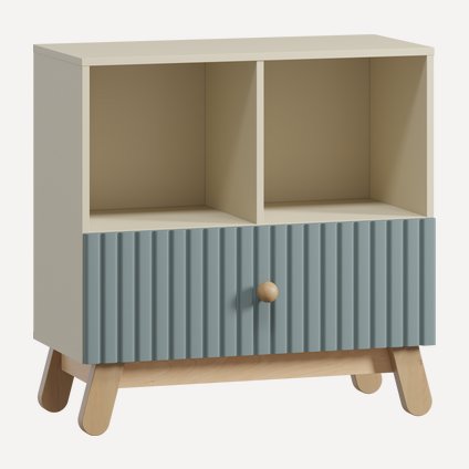 Стеллаж детский Финни-1 Greenish