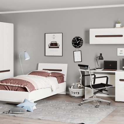 Модульная детская Лион 3 Белый