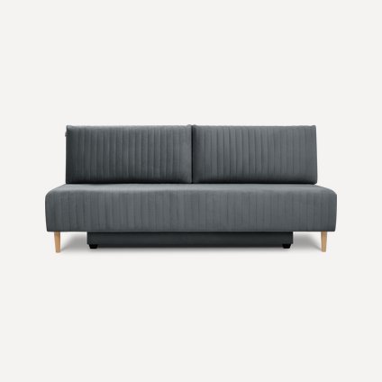 Диван прямой Лачи Velvet Grafit