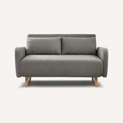 Диван прямой Кускен Velvet Grafit