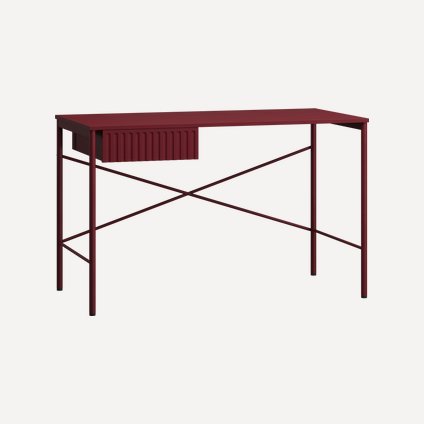 Письменный стол Тирон 120x60 Бордовый
