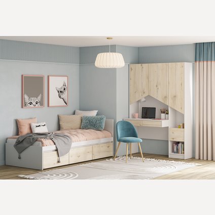 Модульная детская Пенни 1 Береза