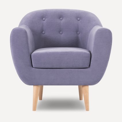 Кресло Роттердам Velvet Violet