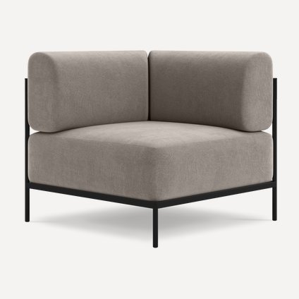 Угловое кресло Нолан-B Soft Latte