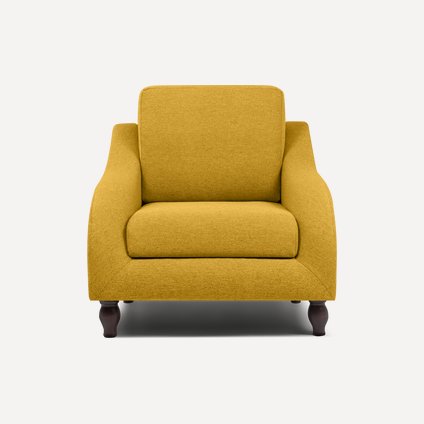 Кресло Флори Textile Yellow