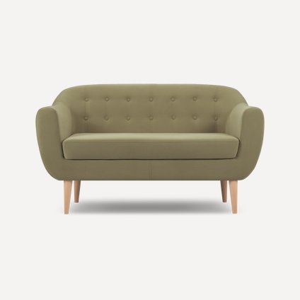 Диван прямой Роттердам Velvet Olive