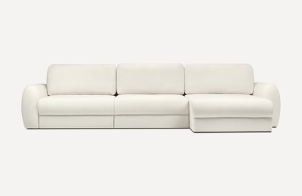 Диван угловой Биани-2 Cozy Ivory