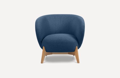 Кресло Тилар Textile Navy Blue