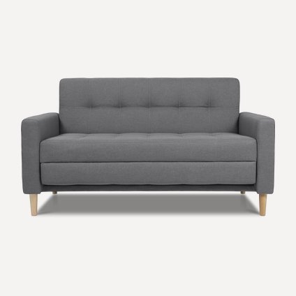 Диван прямой Нумо-Мини 140 Textile Silver