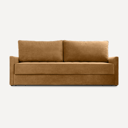 Диван прямой Лиент Velvet Yellow