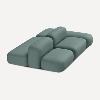 Диван модульный Риббл-7 Bucle Forest