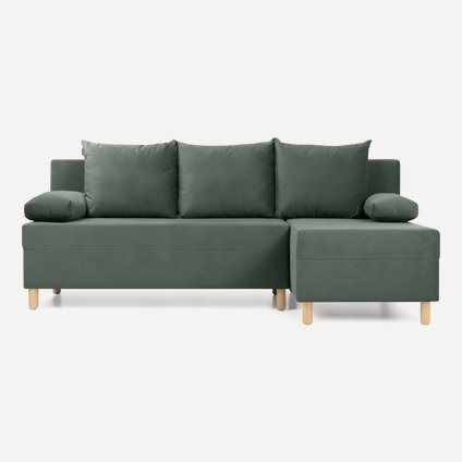 Диван угловой Амрано Velvet Olive