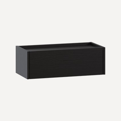 Консоль Дигарс 63x30 Черный древесный