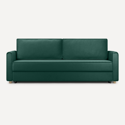 Диван прямой Лилле Velvet Emerald