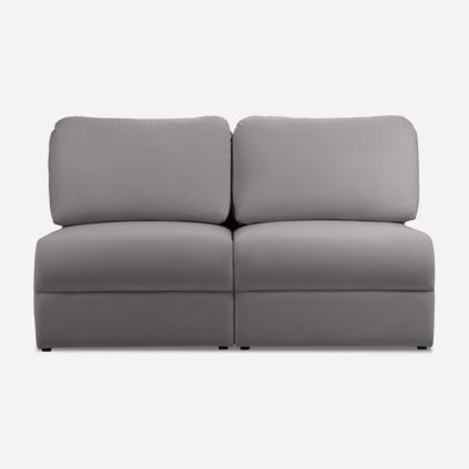 Диван прямой Полан Velvet Smoke