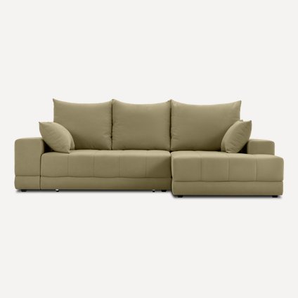 Диван угловой Дарол Velvet Olive