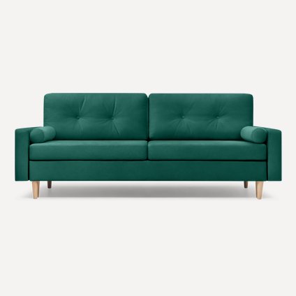 Диван прямой Динс Velvet Emerald